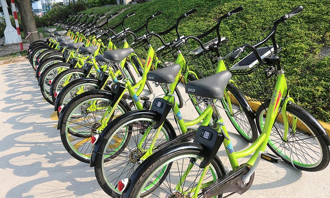 New bike sharing scheme proposed for downtown HCM city - ảnh 1