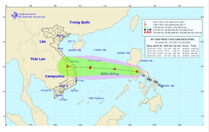 Central Vietnam braces for another tropical storm - ảnh 1