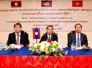 Завершилась 11-ая конференция Лаоса, Камбоджи и Вьетнама - ảnh 1