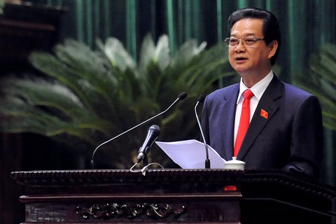 Выступление премьер-министра Нгуен Тан Зунга в парламенте - ảnh 1