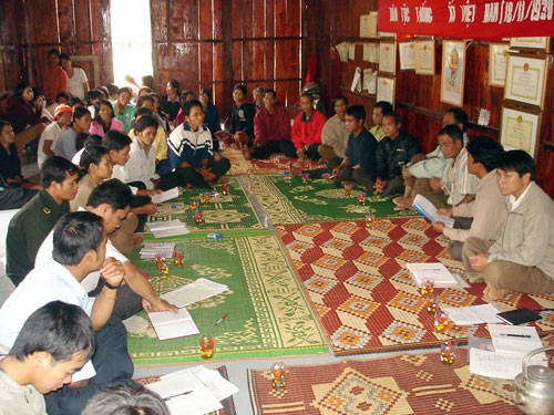 Уезд Тэйзанг призывает местных жителей к строительству новой деревни - ảnh 2