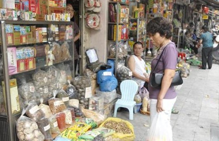 Улица Лан Онг в Ханое, где продают лекарства восточной медицины - ảnh 2