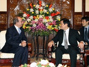 Президент Вьетнама Чыонг Тан Шанг принял посла Ирака - ảnh 1
