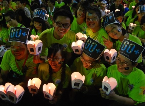 Мероприятия, посвящённые акции «Час Земли – 2012» во Вьетнаме - ảnh 1