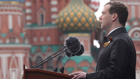 Президент РФ Дмитрий Медведев затронул актуальные вопросы страны - ảnh 1