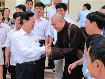 Премьер-министр СРВ Нгуен Тан Зунг встретился с избирателями города Хайфона - ảnh 1