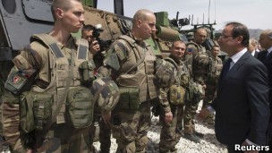 Президент Франции объявил о выводе войск из Афганистана - ảnh 1