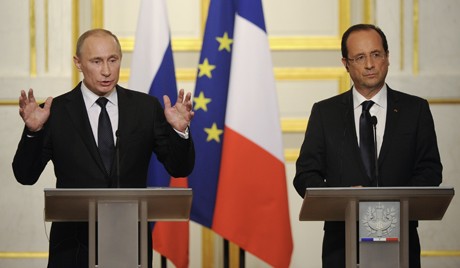 Россия, Франция высказали разные точки зрения по вопросу решения кризиса в Сирии - ảnh 1