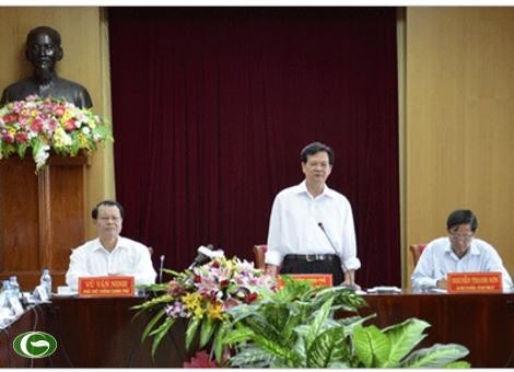 Нгуен Тан Зунг встретился с руководителями провинции Киензанг - ảnh 1