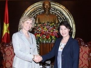 Вице-спикер вьетнамского парламента находилась в США с рабочим визитом - ảnh 1