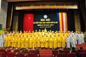 Завершился 7-ой Съезд Ханойской буддийской организации - ảnh 1