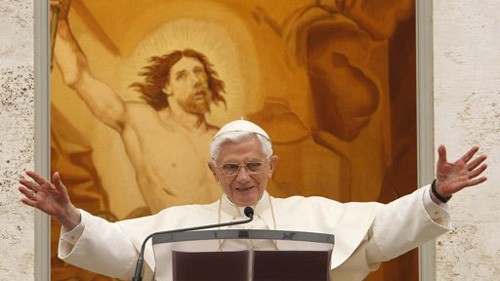 Папа Римский Бенедикт XVI призвал к миру на Ближнем Востоке - ảnh 1