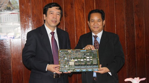 Вьетнам и Лаос укрепляют сотрудничество в области радиовещания - ảnh 1