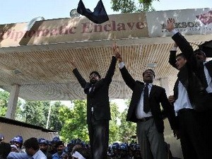 В Пакистане продолжаются демонстрации против антиисламский фильма - ảnh 1