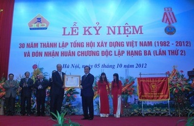 Ассоциация строительства Вьетнама отметила 30-летие своего создания - ảnh 1