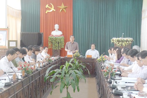 Рабочая группа Секретариата ЦК КПВ провела рабочую встречу с властями Туенкуанга - ảnh 1