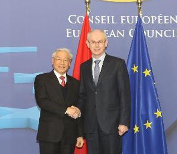 Развитие отношений всестороннего партнерства между Вьетнамом и ЕС - ảnh 1