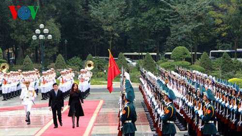 В Ханое состоялись переговоры между президентами Вьетнама и Аргентины - ảnh 1