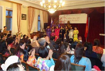 Во Вьетнаме и зарубежных странах проходят различные мероприятия на Новый год - ảnh 2