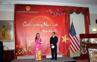 Вьетнамские диаспоры в разных странах провели встречи в связи с Новым годом - ảnh 1