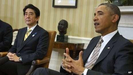 США и Япония обязуются укрепить союзнические отношения в области безопасности - ảnh 1