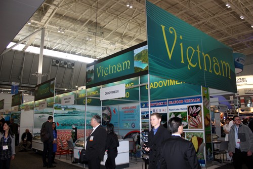 Вьетнам принял участие в крупнейшей в Северной Америке ярмарке морепродуктов - ảnh 1