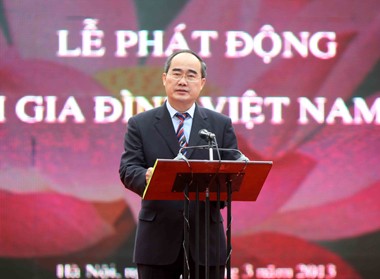 Во Вьетнаме открылся «Год вьетнамской семьи 2013» - ảnh 1