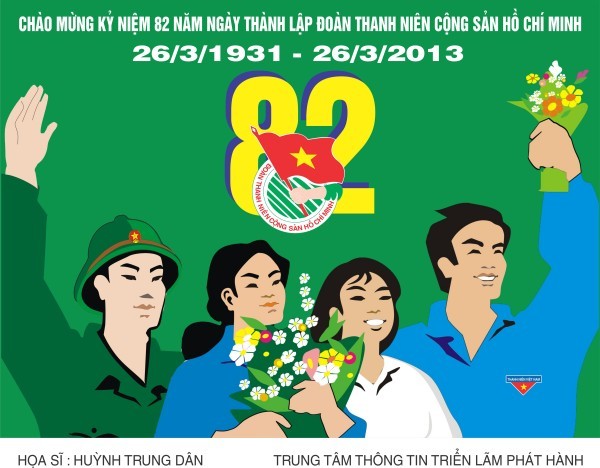 Мероприятия, посвященные 82-летию со дня создания СКМ имени Хо Ши Мина - ảnh 1