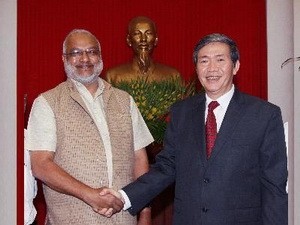 Делегация Компартии Индии находится во Вьетнаме с рабочим визитом - ảnh 1