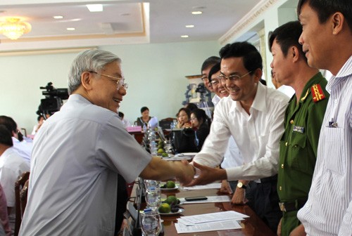 Генеральный секретарь ЦК КПВ совершил рабочую поездку в провинцию Донгнай - ảnh 2