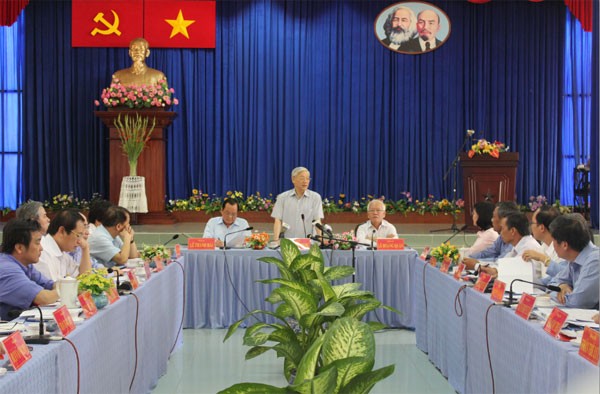 Генеральный секретарь ЦК КПВ Нгуен Фу Чонг посетил город Хошимин - ảnh 2