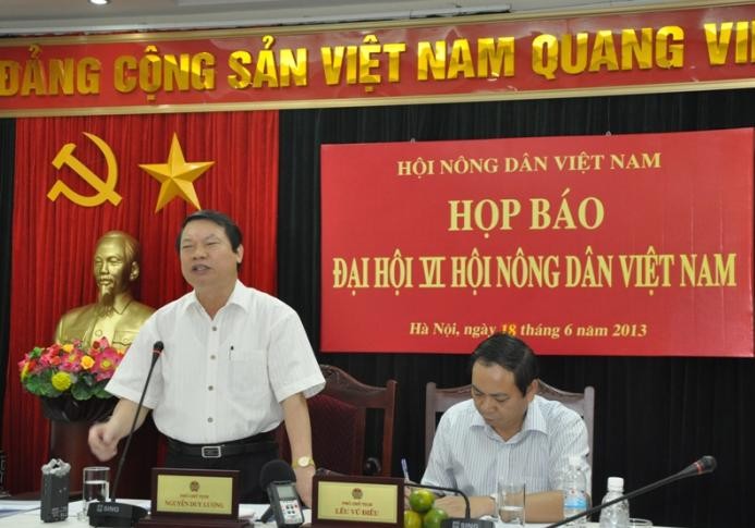 В Ханое пройдет 6-й всенациональный Конгресс Общества вьетнамских крестьян - ảnh 1
