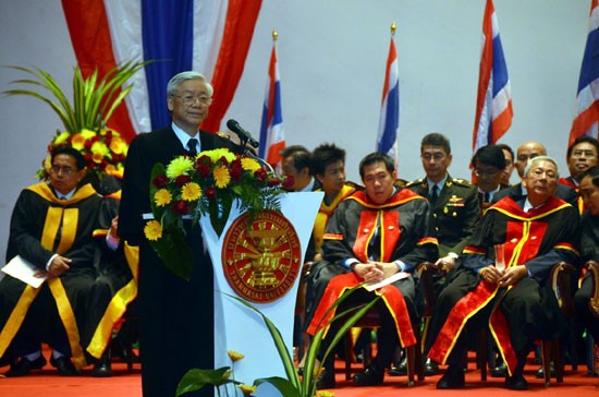 Деятельность генерального секретаря ЦК КПВ Нгуен Фу Чонга в Таиланде - ảnh 2