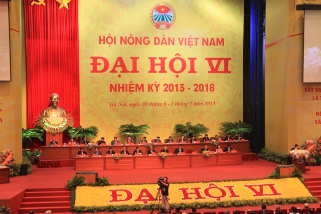 В Ханое открылся 6-й съезд Союза вьетнамских крестьян - ảnh 1