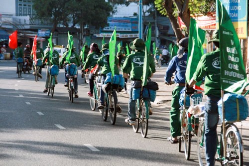 6-й трансвьетнамский велосипедный тур «Во имя родных островов и моря» - ảnh 1