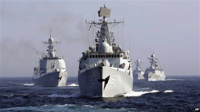 Россия и Китай начали совместные учения «Морское взаимодействие» - ảnh 1