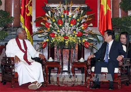 Президент Чыонг Тан Шанг принял председателя парламента Шри-Ланки - ảnh 1