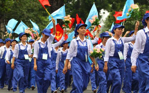 Свою работу продолжил 11-й съезд вьетнамских профсоюзов - ảnh 1