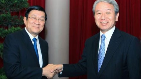 Президент СРВ Чыонг Тан Шанг принял главу Японского агентства международного сотрудничества - ảnh 1