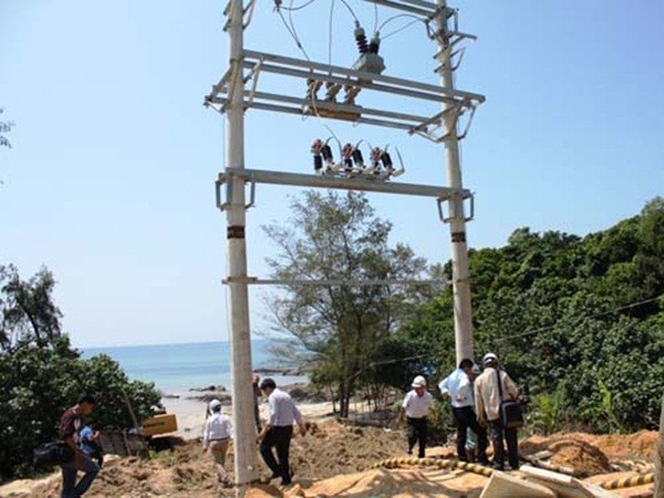 Впервые электросеть острова Кото была присоединилась к государственной электросистеме - ảnh 1