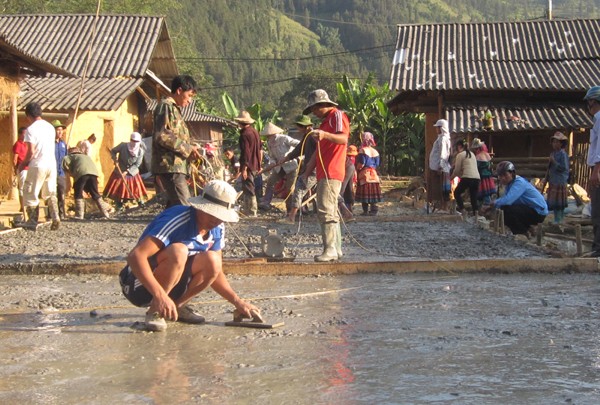 Строительство новой деревни в общине Шинченг провинции Лаокай - ảnh 3