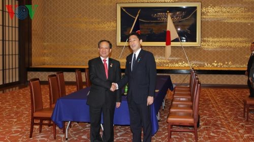 Генеральный секретарь АСЕАН Ле Лыонг Минь посетил Японию - ảnh 1