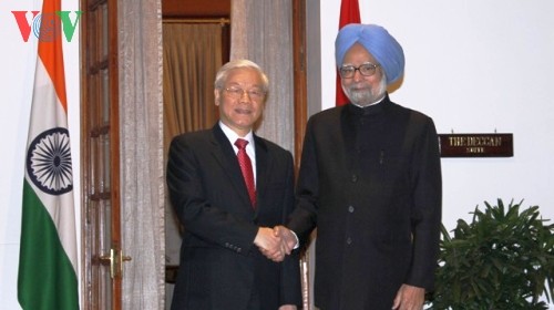 Вьетнам и Индия полны решимости углублять и развивать отношения стратегического партнерства - ảnh 1