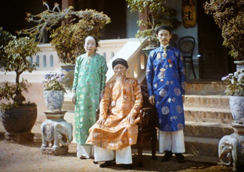 Первые цветные фотографии Ханоя 100 лет назад - ảnh 4