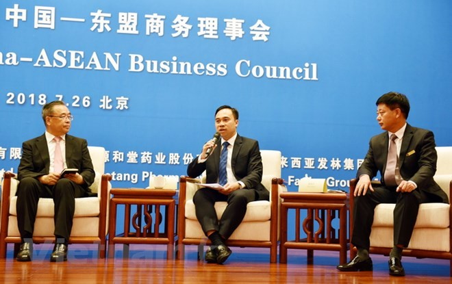 В Пекине прошёл китайско-асеановский диалог по расширению деловых возможностей  - ảnh 1