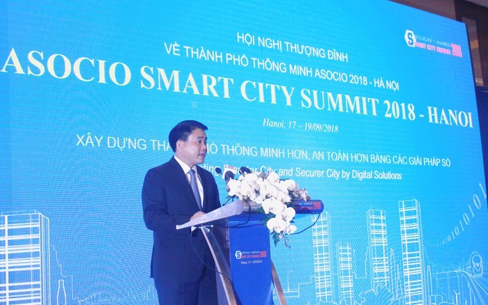 В Ханое открылся саммит по умным городам ASOCIO 2018 - ảnh 1