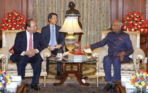 Премьер-министр Вьетнама Нгуен Суан Фук встретился с президентом Индии Рамом Натхом Ковиндом - ảnh 1