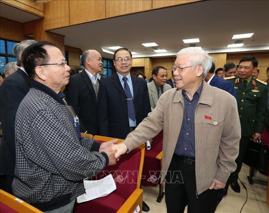 Нгуен Фу Чонг встретился с избирателями  - ảnh 1