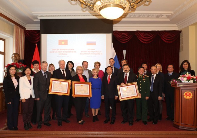 Вьетнам наградил три российских вуза орденами Дружбы - ảnh 1