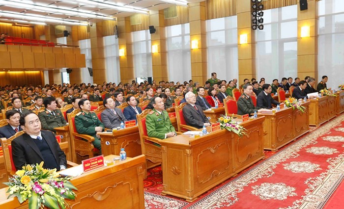 Нгуен Фу Чонг выступил на 74-й всереспубликанской конференции органов милиции - ảnh 1